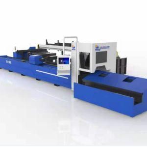 1000W-6000W Metal Square and Round Tube Pipe CNC Fiber Laser Cutter/Cutting Machine with Automatic Loading/Unloading