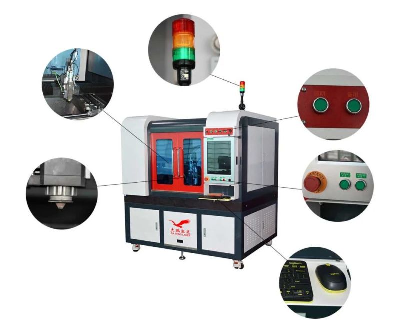 Factory Price Supply Sheet Metal Tube Laser Cutting Machine 6090