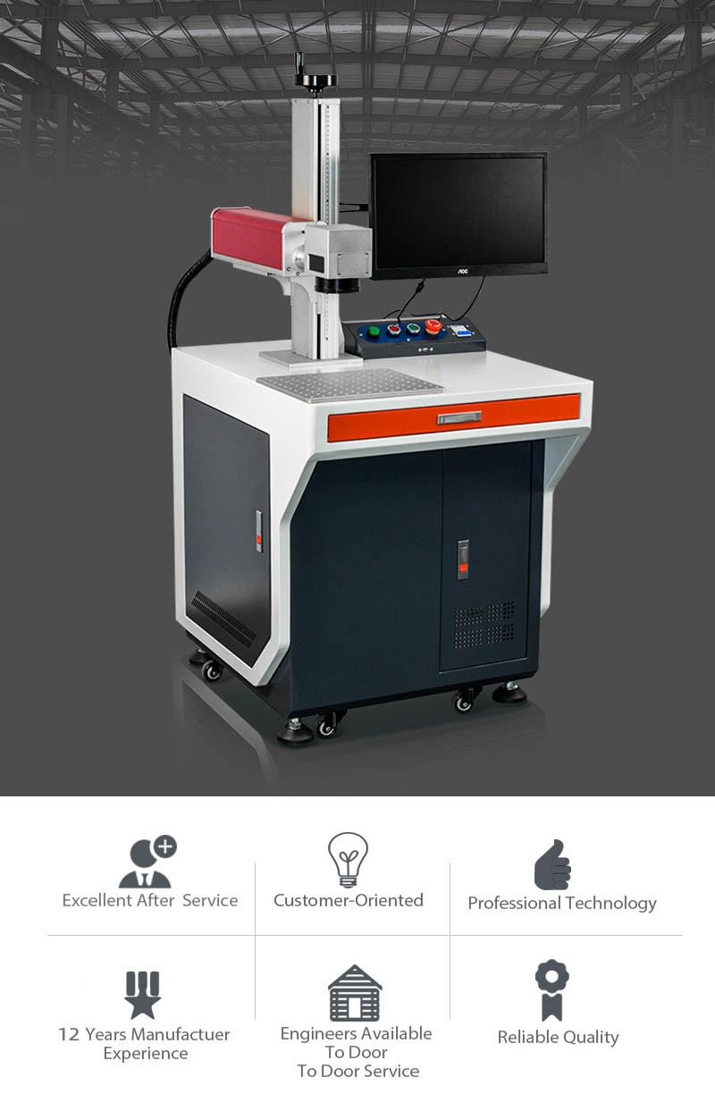 Fiber Laser Marking Machine for Metal/Jewelry/Plastic/Bird Ring Laser Engraving Machine