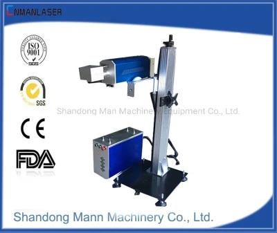 CO2 Fly Laser Marking Machine for Cable with Conveyor Belt