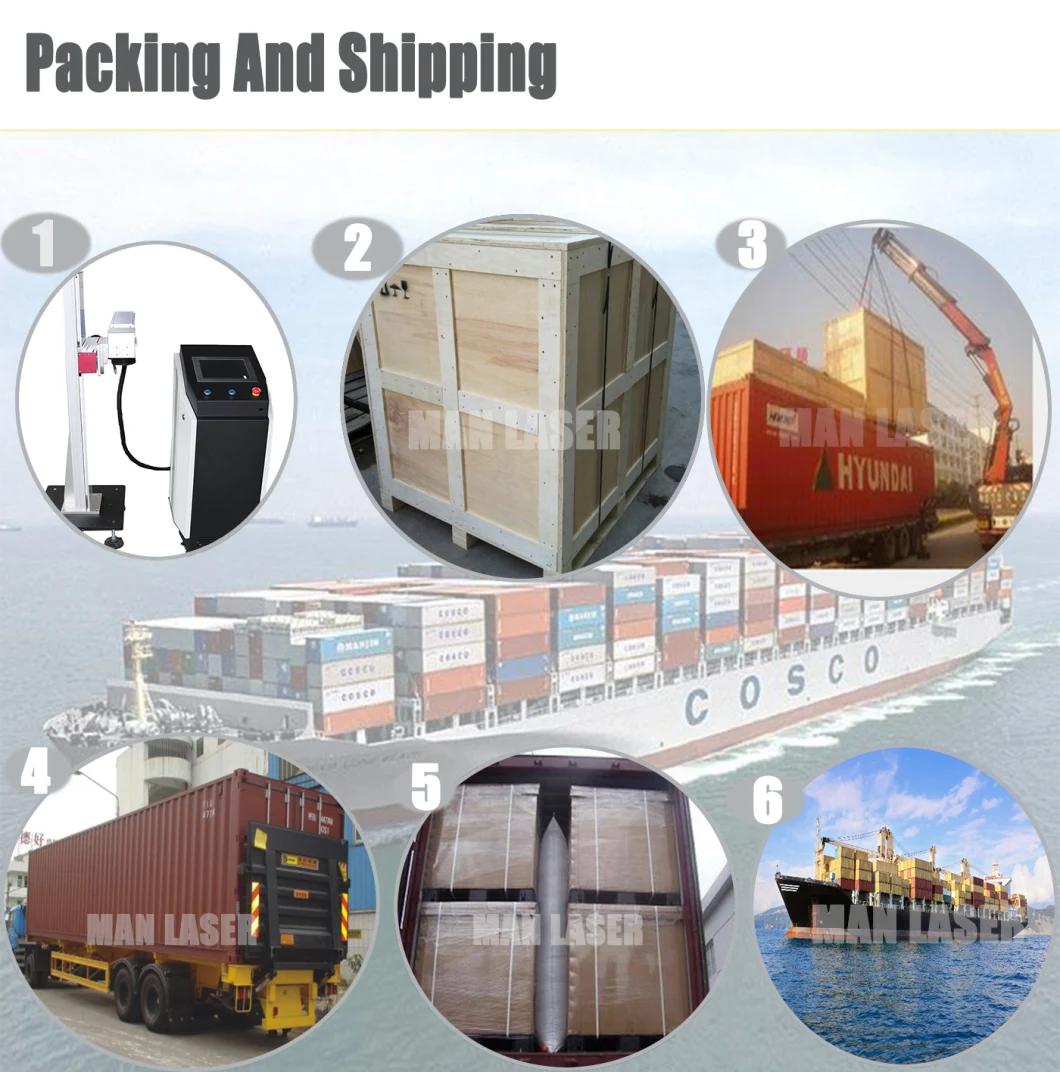 50W CO2 Flying Laser Marking Machine for PPR Pipe