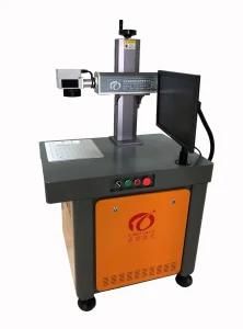 20W 30W Metal Steel Fiber Laser Marking Equipment for for Stainless Steel Cards Tags Nameplates