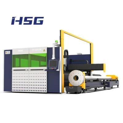 Carbon Steel Gi Sheet and Tube Fiber Laser Cutting Machine