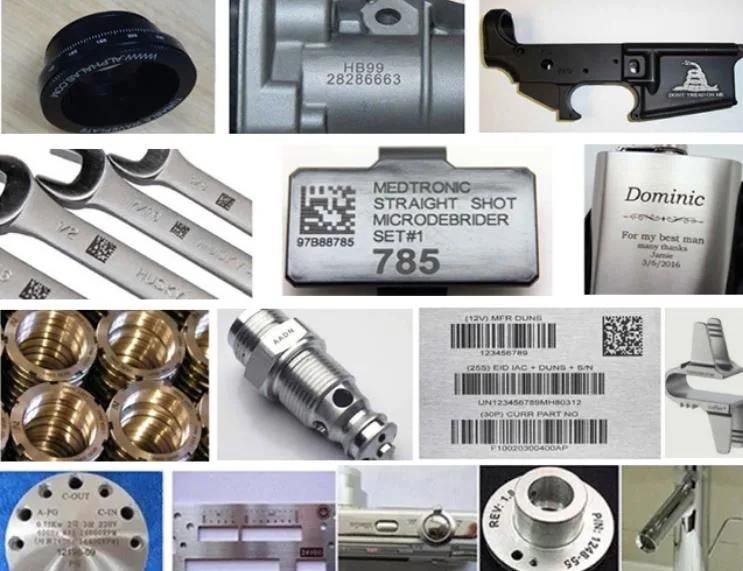 Stainless Steel Metal Marking Fiber Laser Marking Machine Name Engraving Machine Pigeon Ring