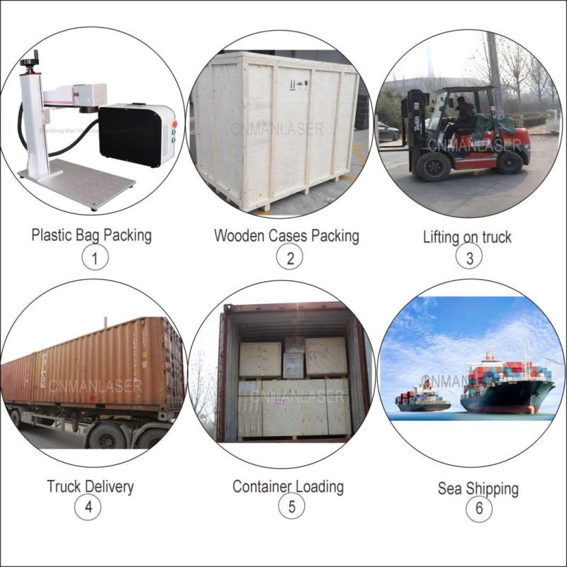 Digital 2D /3D Laser Engraving Etching Machine 30W Fiber Laser Marking Tools