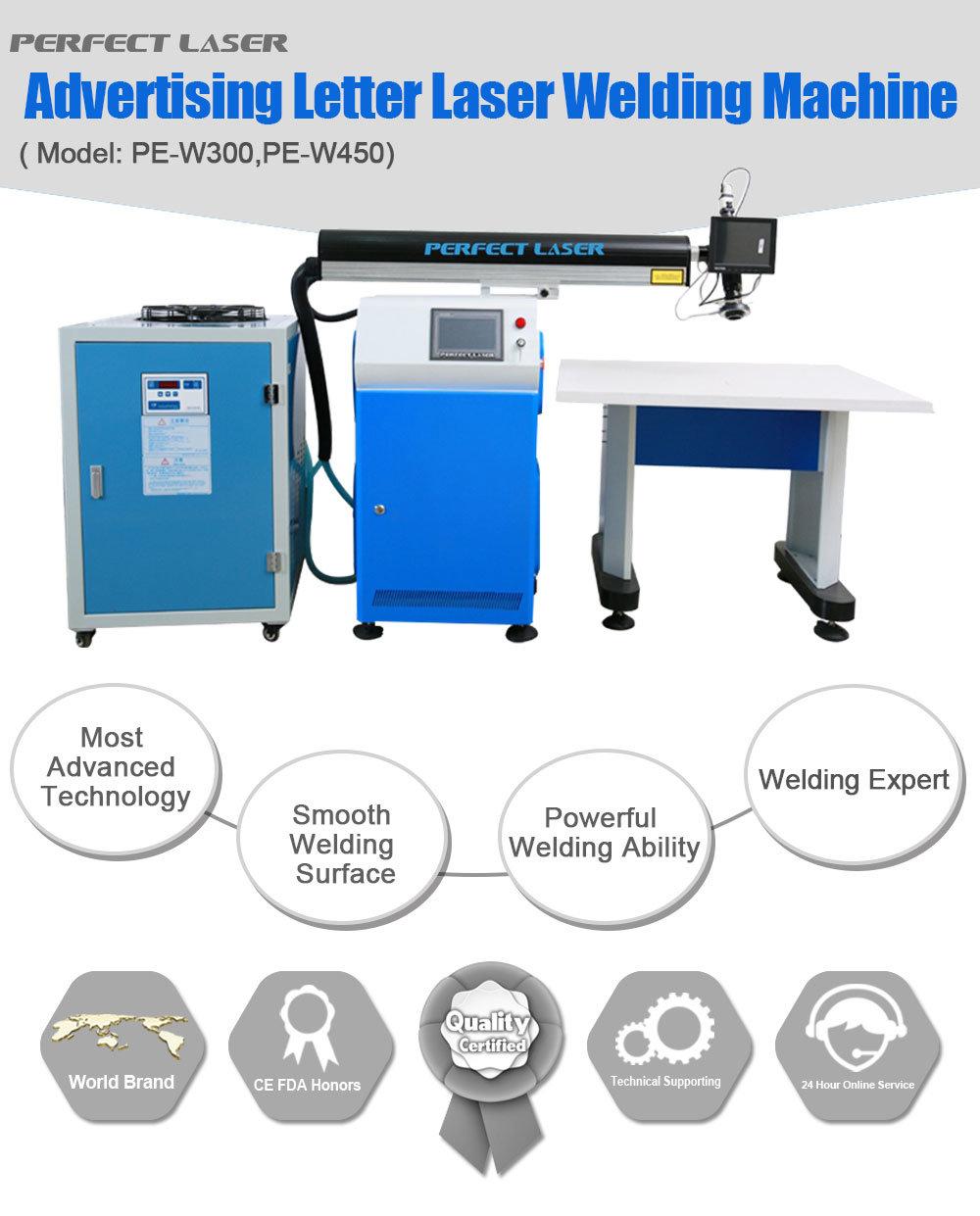 High Precision Stainless Channel Letter Sign Material Laser Welding Machinery