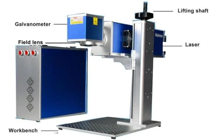 10W CO2 Laser Marking Machine Price for Bar Code Expiry Date