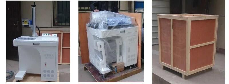 20W 30W 50W Portable Laser Marking System with Red Indicator