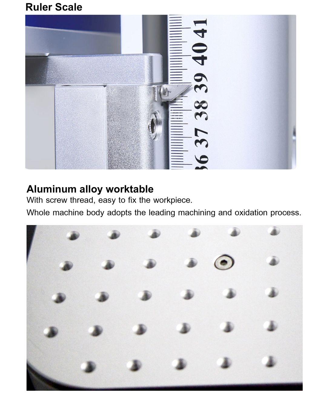 Laser-20W 30W 50W 100 Watts Metal Stainless Steel Brass Ipg/Raycus/Max/Jpt/Mopa Fiber CNC Laser Marker Engraving Marking Etching Machines Price