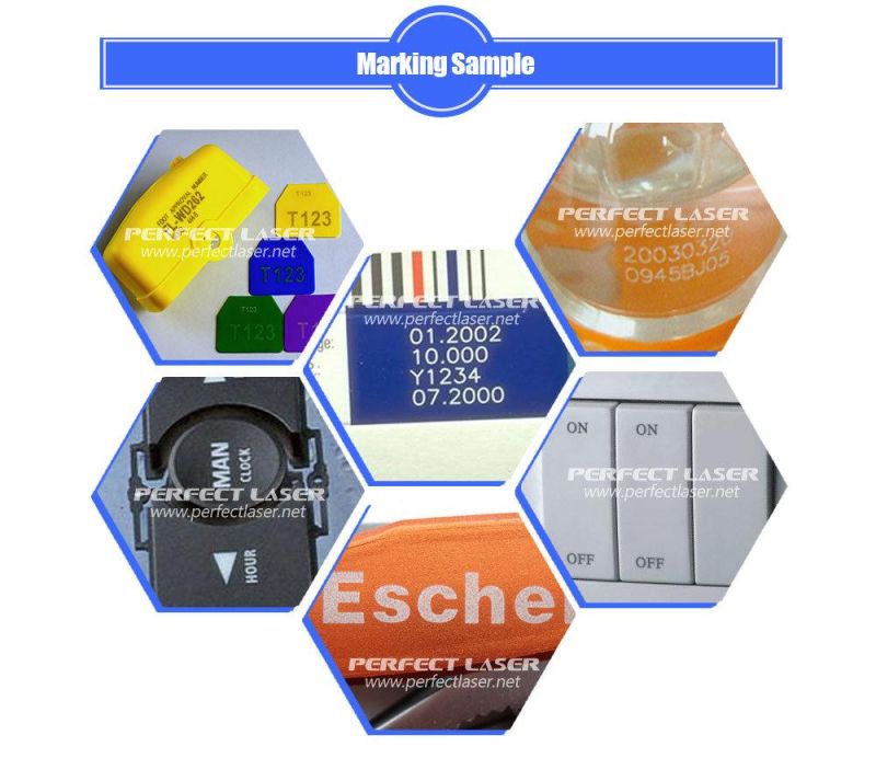 Perfect Laser Cable / Wood / Food Package / Water Bottle CO2 Laser Marking Machine