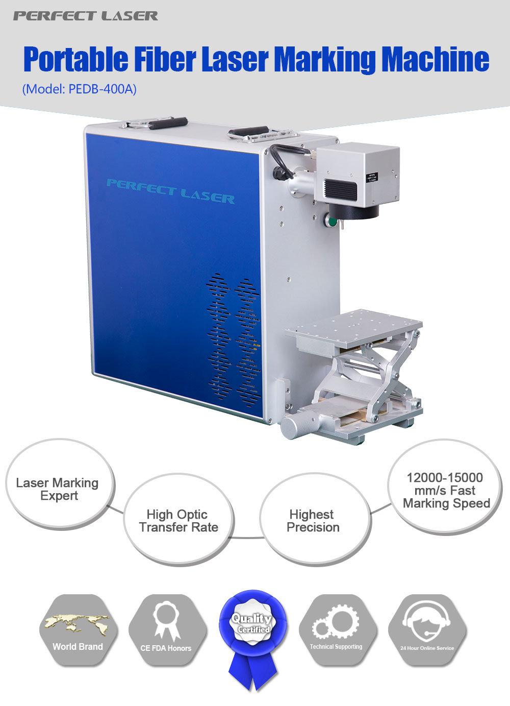 10W Portable Fiber Laser Marker System for Metal (PEDB-400A)