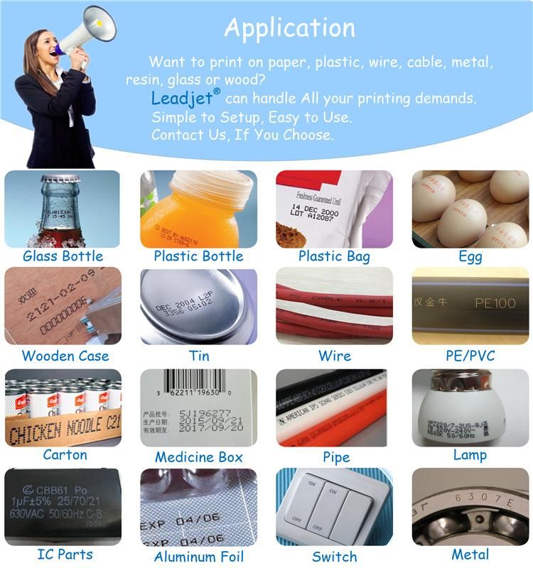 High Speed for Scanning Ultraviolet Bottle/Keyboard/Charger Laser Printer