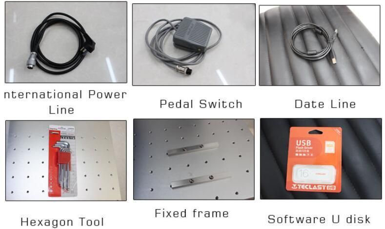 10W 20W Portable Fiber Metal PCB Laser Engraver/ CNC Machine