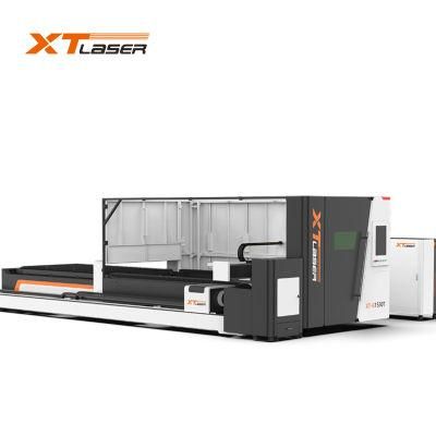 1530 Metal Plate Pipe Fiber Laser Cutting Machine with Rotary