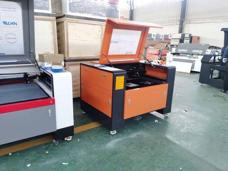 Plexiglass Wood CO2 80W 100W Laser CNC Cutter with CE Approved
