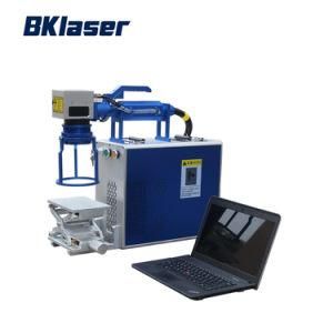 Portable Handheld Mini 20W 30W 50W Fiber Laser Marking Machine for Metal /Pipe /Plastic /Tag /Key/Jewelry/Bottle