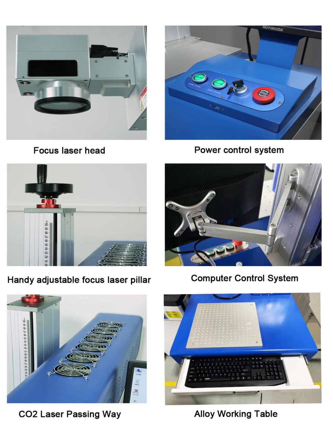 Optional Engraving Range Ultrahigh Fineness Portable Laser Marking Engraving Equipment