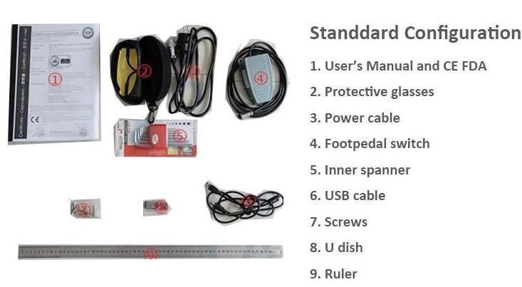 Desktop Metal 30W Raycus Source Fiber Laser Marking Machine Price