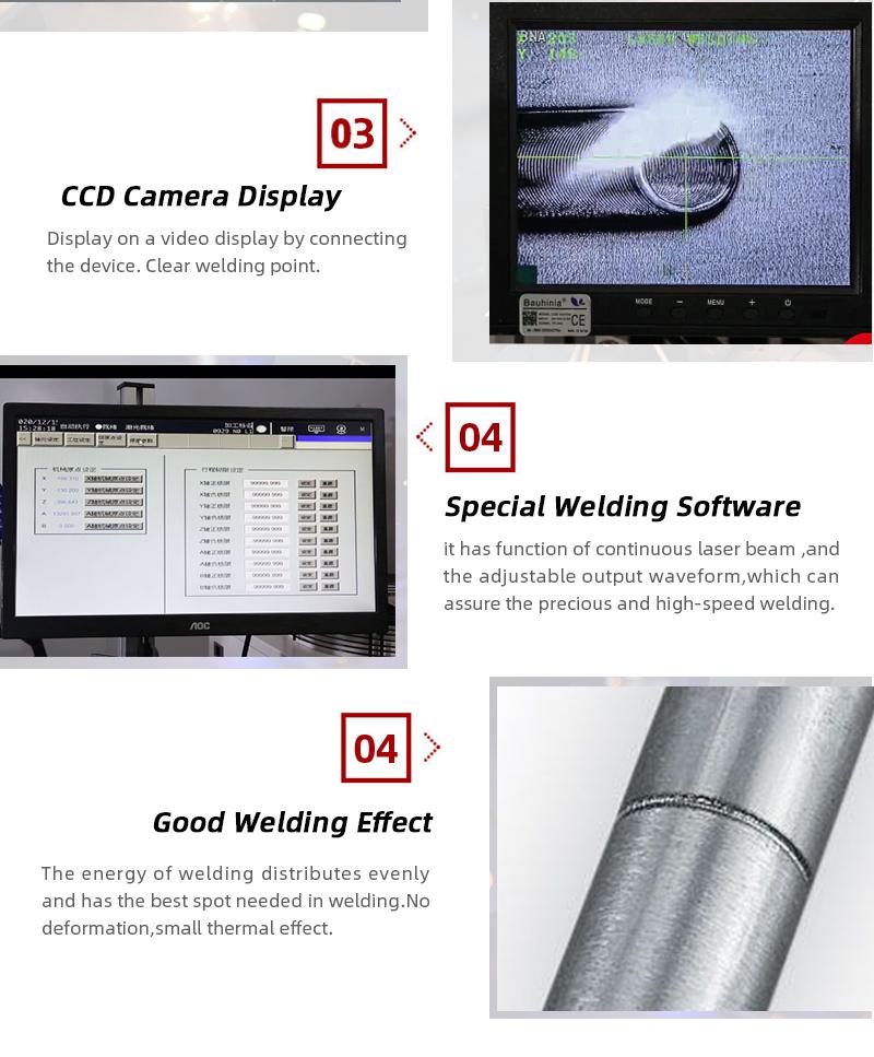 Iron Steel 1000 Watt Welder Lithium Battery Fiber Laser Welding Machine