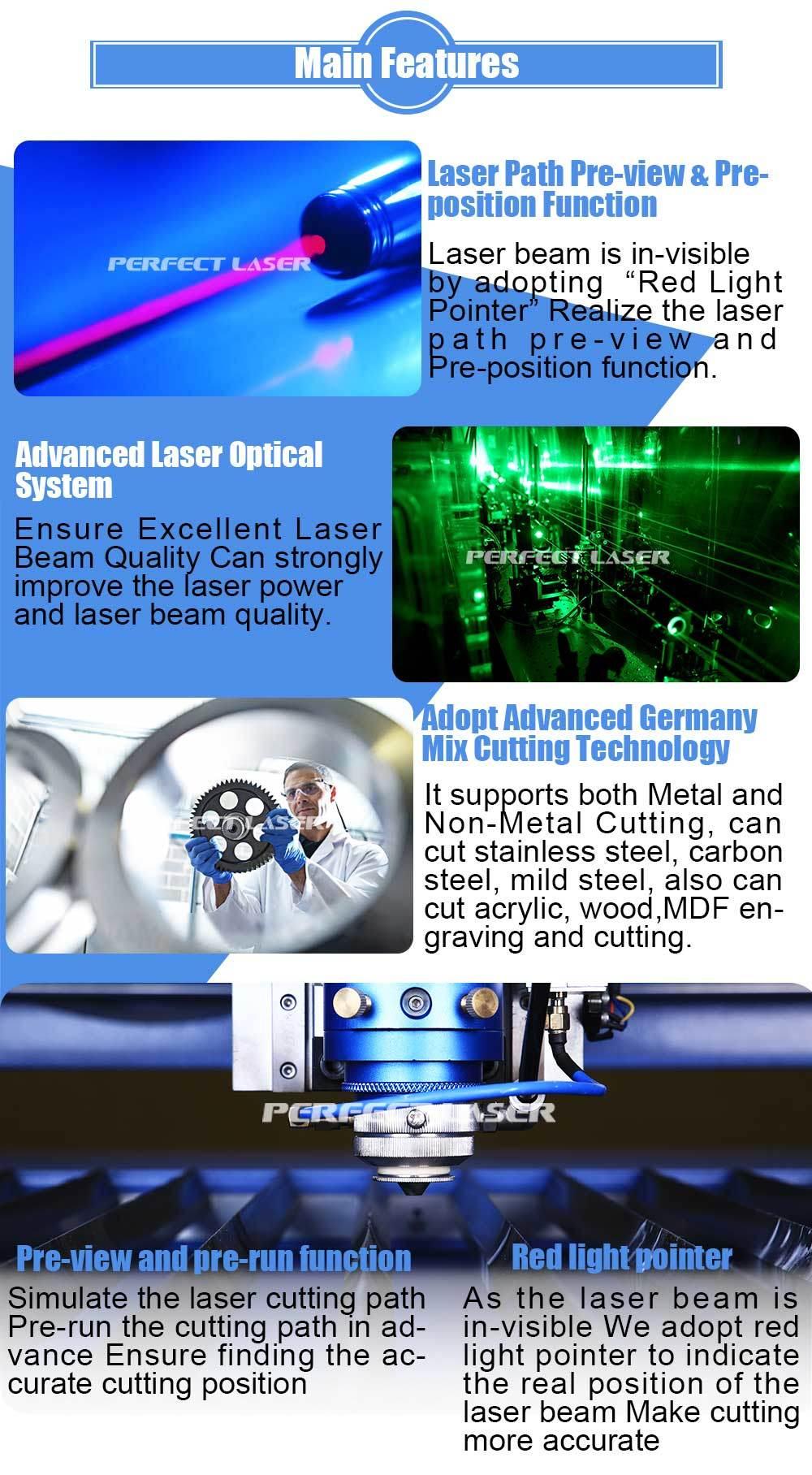 CO2 Laser Cutting Machine for Metal and Nonmetal