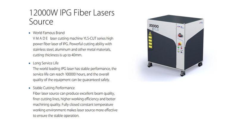 Double Table Fiber Laser Large Size High Power 8kw 12kw 20kw Enclosed Cover Ipg Laser Cutting Machine