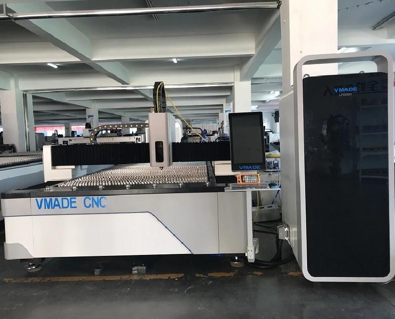 2kw Fiber Laser Steel Cutting Machine