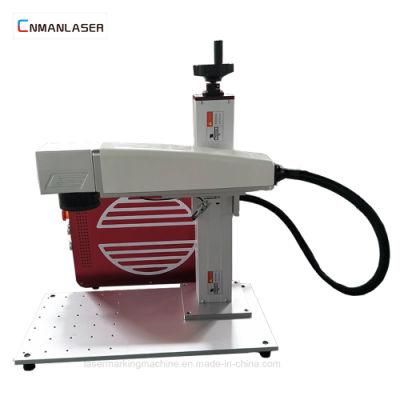 Long Lifetime 20W Portable Laser Marking Machine with Motorized Lifting