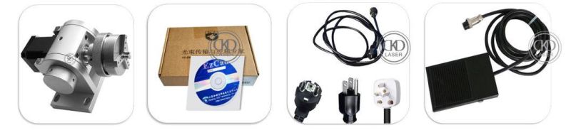 Small Desktop CE Class One Laser Marking Machine for Metal PC PVC ID Cards