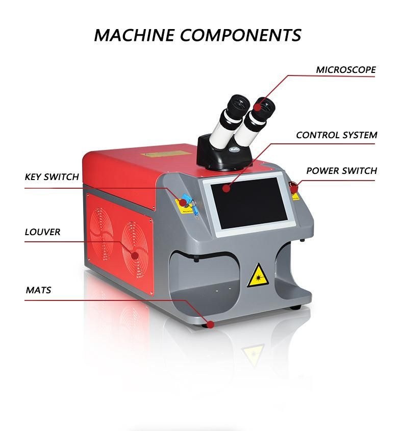 High Quality Electronic Laser Welding Machine with Water Chiller