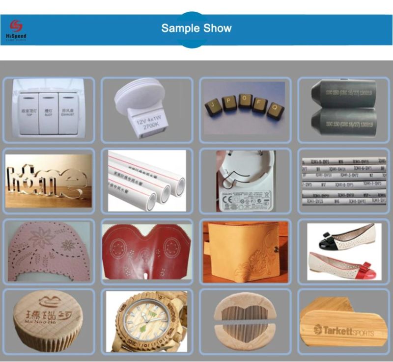High Quality Free Maintenance 50 Watt CO2 Laser Engraver Cutter From China for Rubber, Fabric, Leather