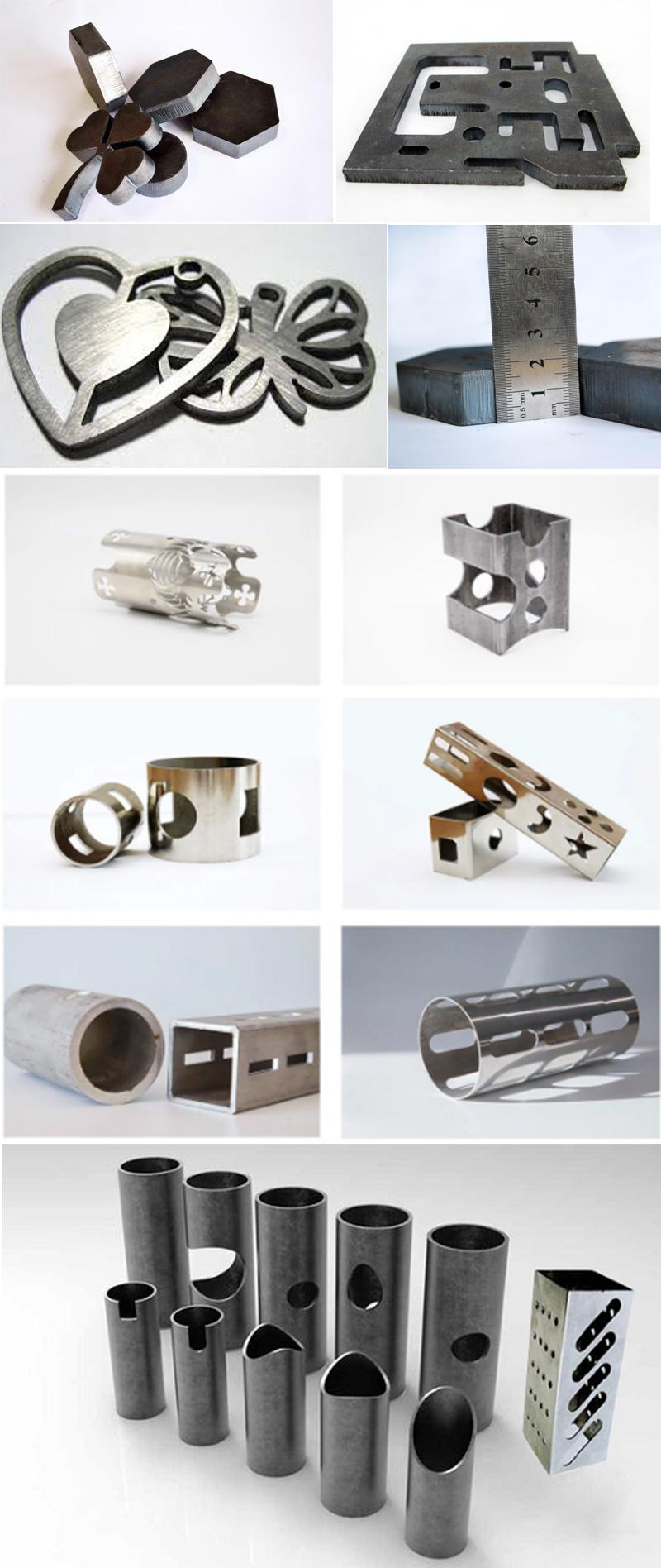Pipe and Plate High Cutting Precision CNC Fiber Laser Cutting Machine From Factory for Metal Tube Sheet Metal Cutting