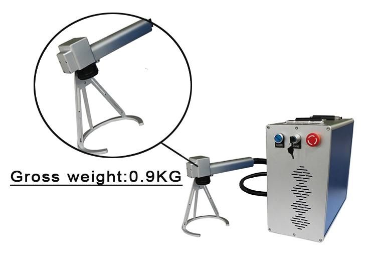 Handheld Laser Marker Printing Machine for Bearing Big Die Mold Uneven Face