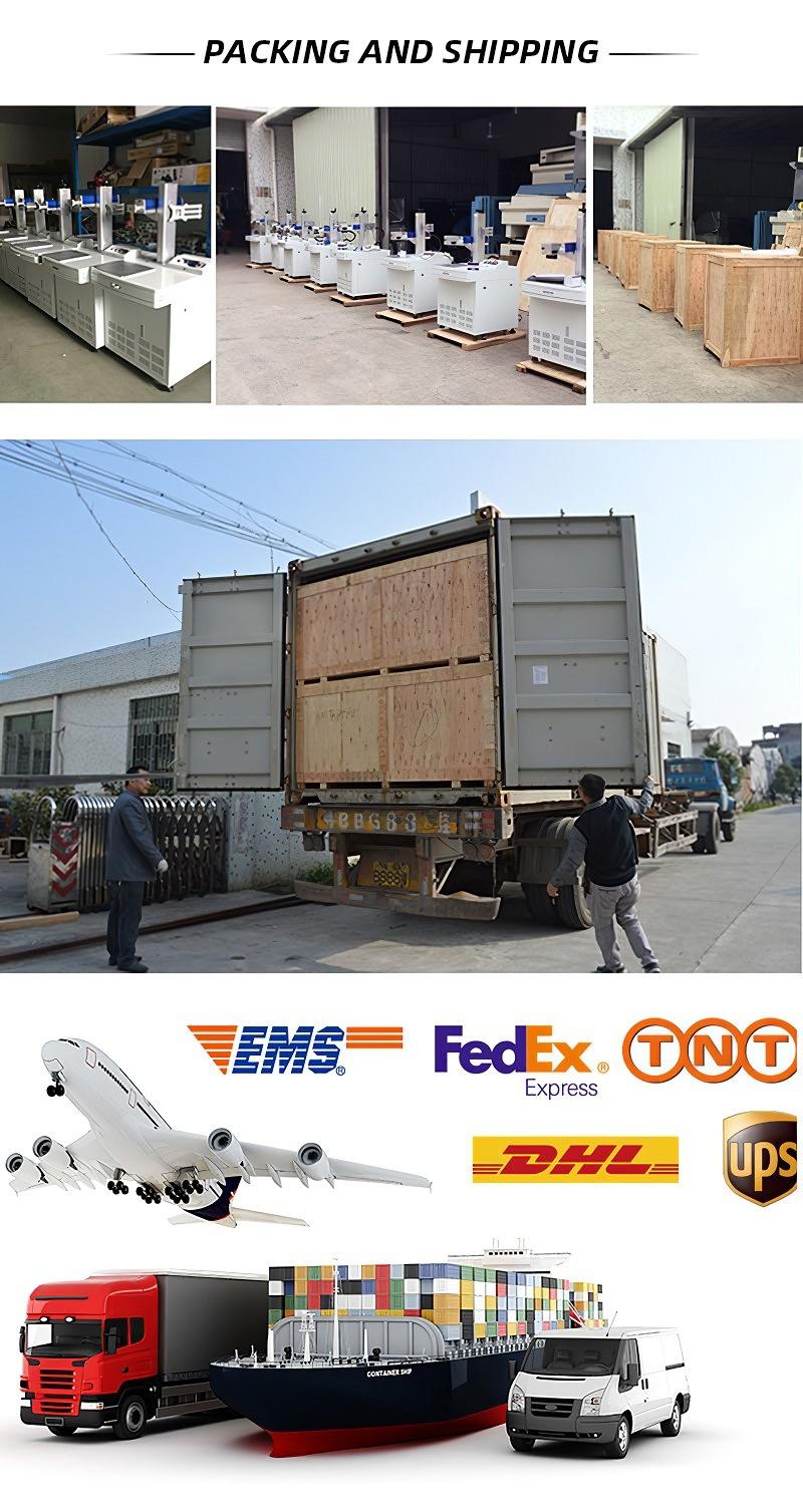 20W 30W 50W Raycus Fiber Laser Marking Machine for Metal/Plastic/Stainless Steel/Jewelry