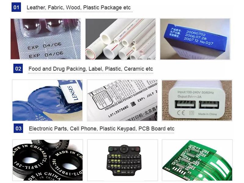 30W 50W Desktop Fiber Laser Marking Engraving Cutting Machine
