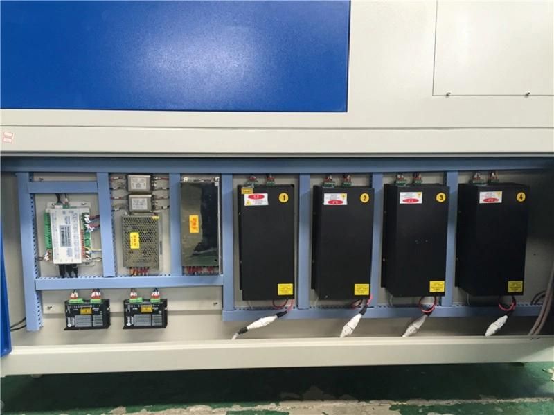China Laser CO2 Cutting Machine with Four Heads