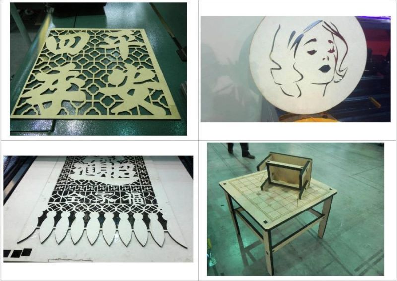High-Speed CO2 Wood MDF Acrylic Leather Laser Cutter Flc1390