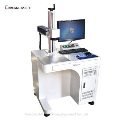 High Quality Laser Marking Machine on Yellow Copper Steel Plates