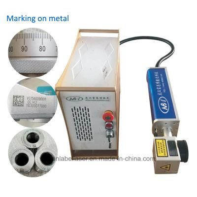 20W 30W 50W Mini Fiber Laser Marking Machine for Metal