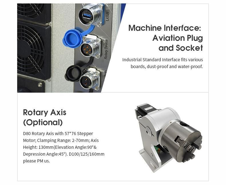 Fiber Laser Marking Engraving Machine Laser Engraver Marker