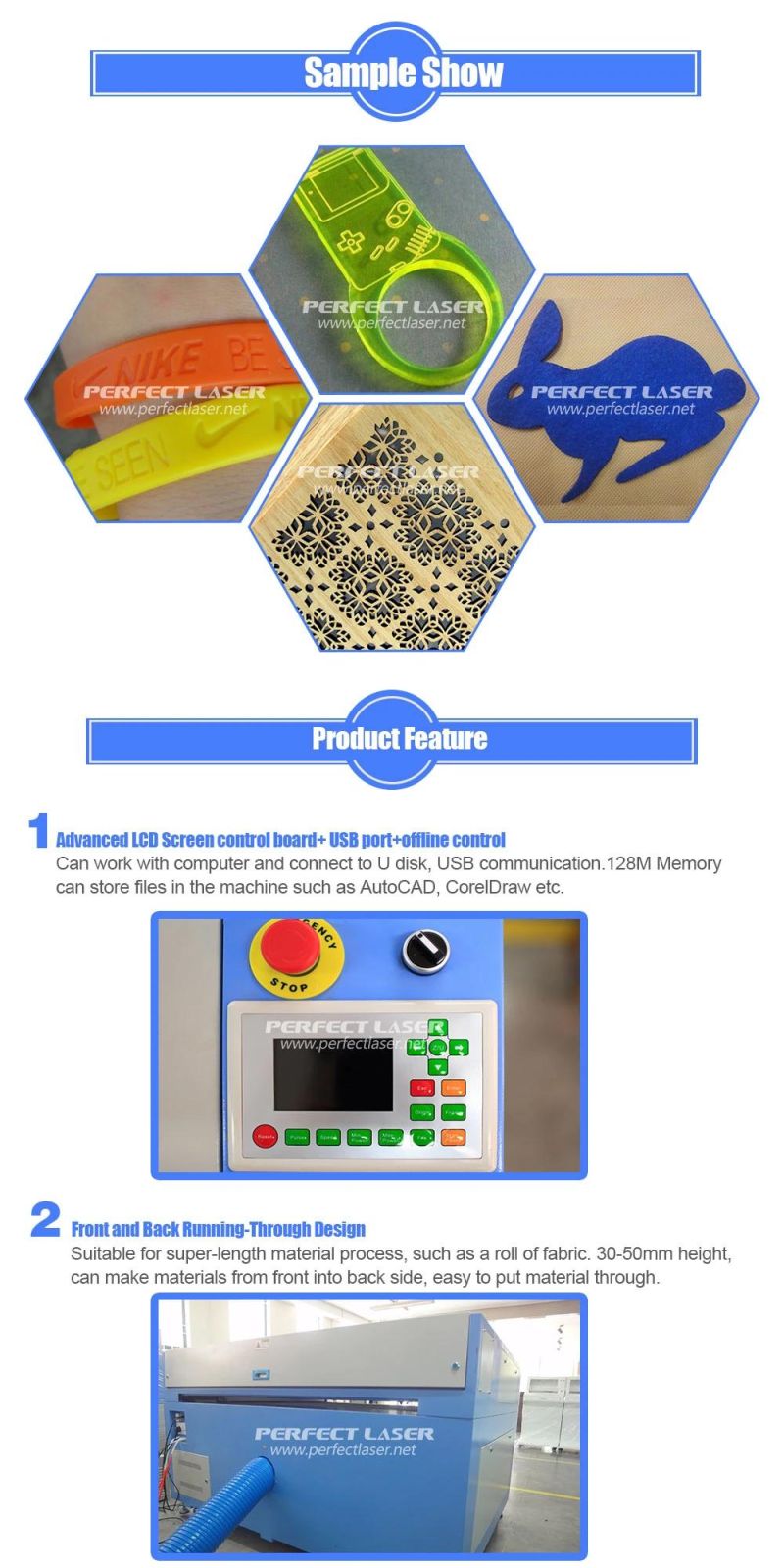 Hot Sale 9060 MDF Acrylic Wood Laser Engraver Cutter