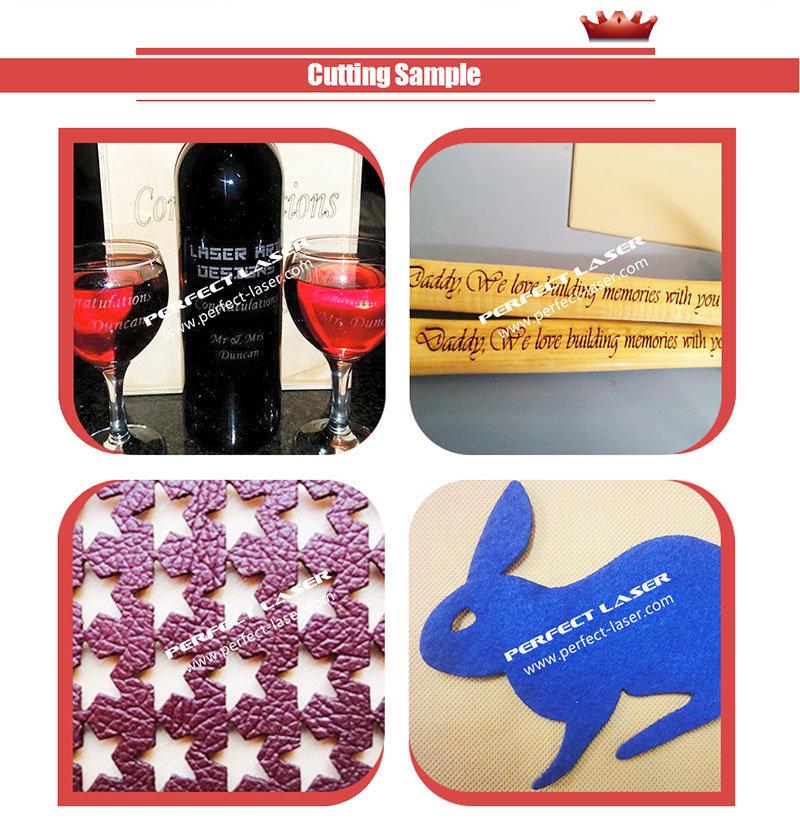Acrylic Leather Wood CO2 Laser Engraving Cutting Machine