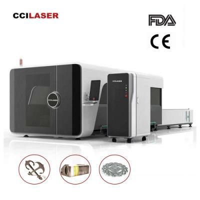 6kw CNC Fiber Laser Cutting Machine with Cutting Size 1500*3000mm