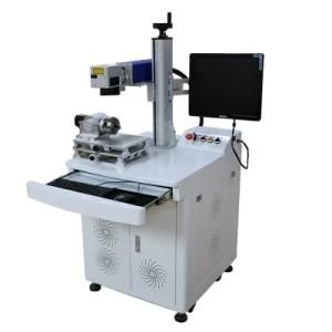 Metal Tube Marking Machine Fiber Laser Engraver Cutting Machine for Sale