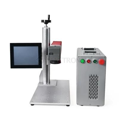 30W Split Fiber Laser Marking Machine Metal Stainless Steel Laser Engraver Machine Nameplate Laser Marking Machine