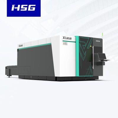 Alloy Iron Stainless Steel Sheet Fiber Laser Cutting Machine 6600W