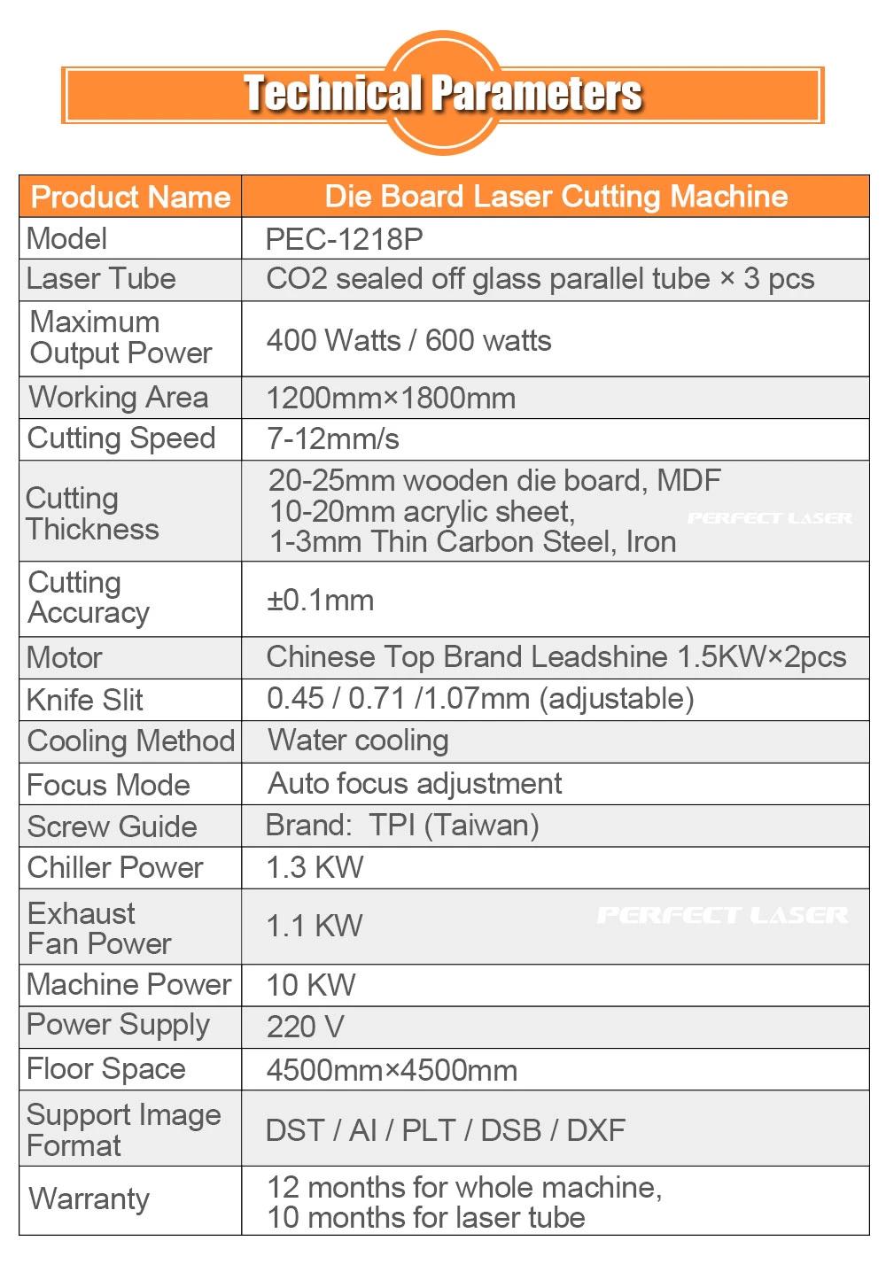 300W/400W/600W/1500W Flat Carton Cardboard Box Paper Craft Label Sticker Wood Die Board Laser Cutters Pressing Cutting Machines