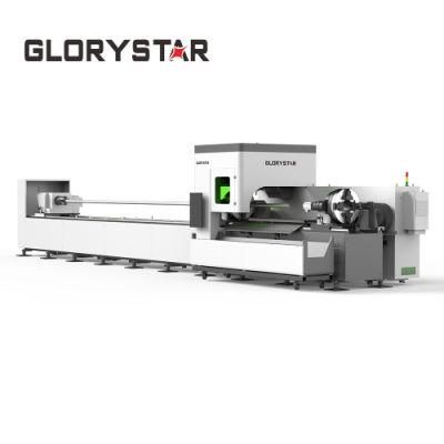 Aerospace Industry Glorystar CE/FDA Tube Laser Cutting Machine with Raycus/Ipg