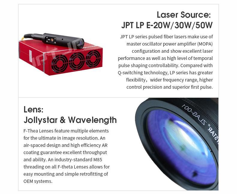 Fiber Laser Marking Engraving Machine Laser Engraver Marker