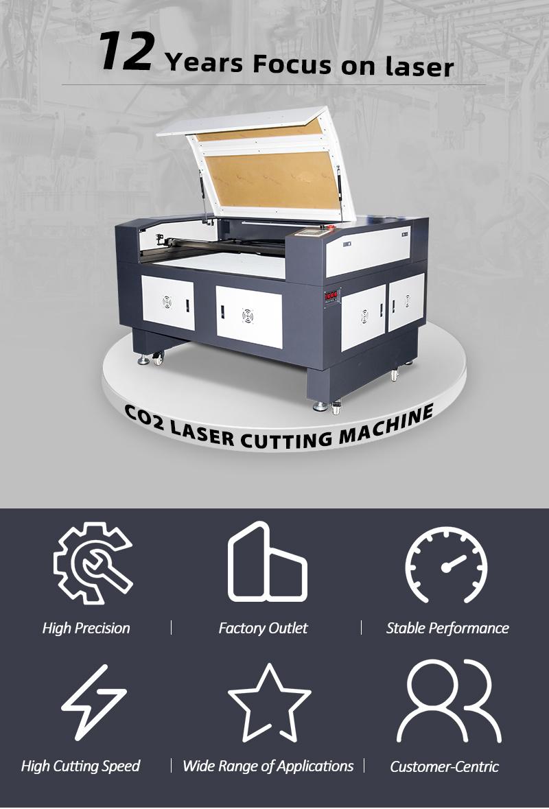 High Quality 150 Watts Wood Craft Laser Engraving Cutting Machine Exporter