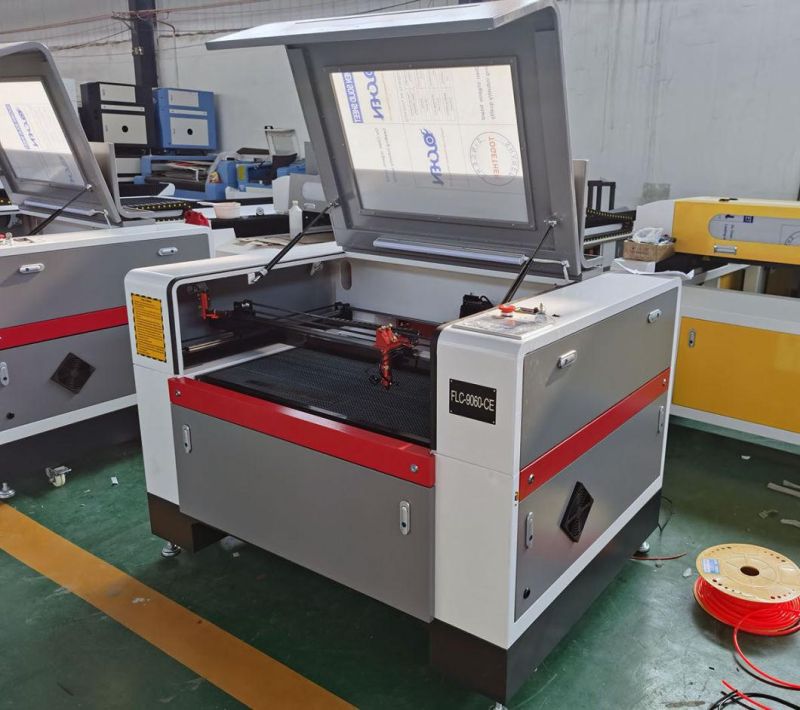 CNC Laser Cutting Machine Flc1390 with CCD Camera for Label Logo Advertising